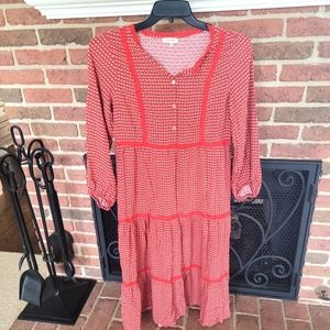 Size Large Max Studio Dress ~ Orange